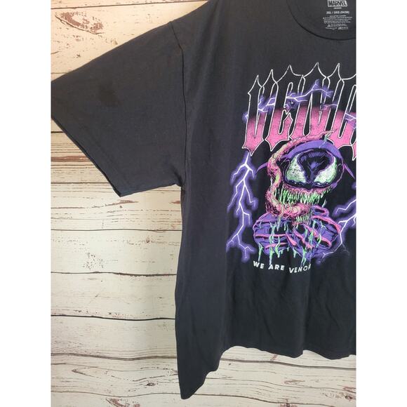 Marvel Black Lightning We Are Venom Graphic Short Sleeve T-Shirt Men's Size 3XL - Picture 4 of 8